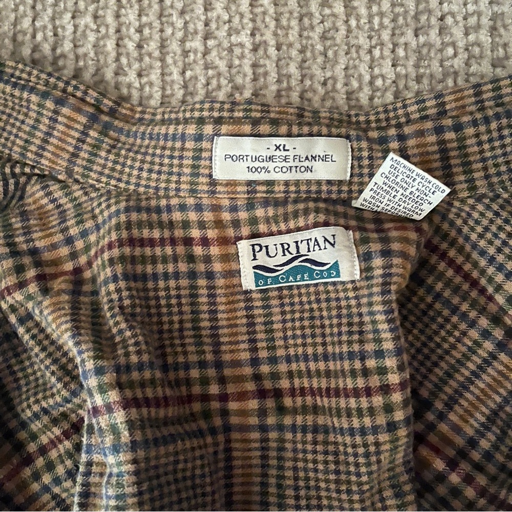 Tan Flannel